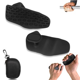 Anti-Slip Weight Lifting Grips | Ergonomic Workout Grip | Rubber Gym Grips | Fingerless Workout Gym Gloves for Weight Lifting/ Hard Pulling/Rowing/Gym Training | Weightlifting Gloves for Men and Women