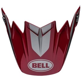 Bell Helmets Visor for Moto-9S Flex Ferrandis Mechant Helmets - Gloss Red/Silver