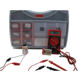 Make: Electronics Component Pack 1 Deluxe - New 2nd Edition Kit Follows The Latest Make: Electronics (2nd ed) Educational Book by Charles Platt