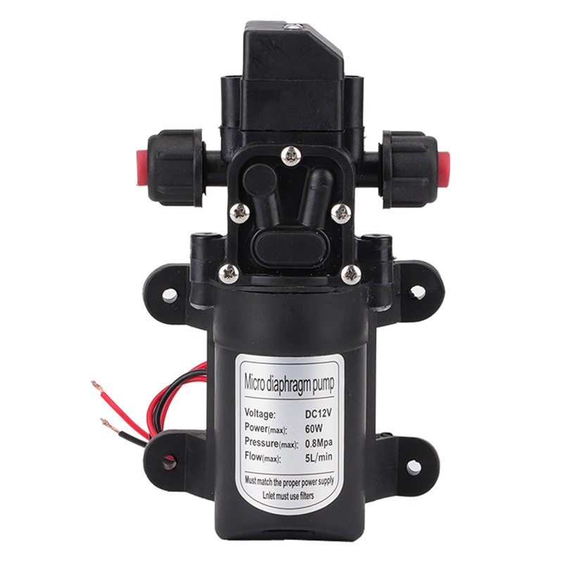 DC 12V Water Pump High Pressure 116Psi Self Priming Caravan