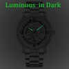 DAXIAOYU Automatic Mechanical Watches Hollow Skeleton Waterproof Retro Carved Fashionable