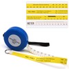 MOGOULUA Portable 250cm Pig Weight Tape Measure Animal Weight Measuring