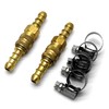 continental/1stserie 2 X Quick Release Fittings Coupling for 8mm propane/butane