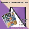 Card Binder with 9 Pockets - Holds Up to 900