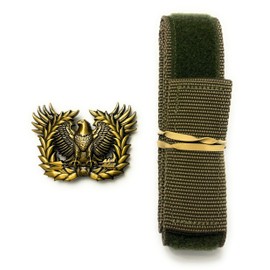 Warrant Officer Eagle Rising Rigger's Belt Buckle System (Antique Bronze)
