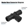 X AUTOHAUX 1 x car heater hose connector, T-piece 92500-AR000
