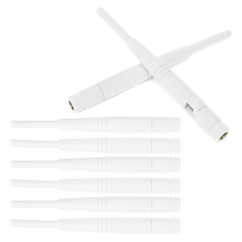 8Pcs WiFi Antenna 2.4G/5G Dual Band 4DBi Omni RPSMA Interface