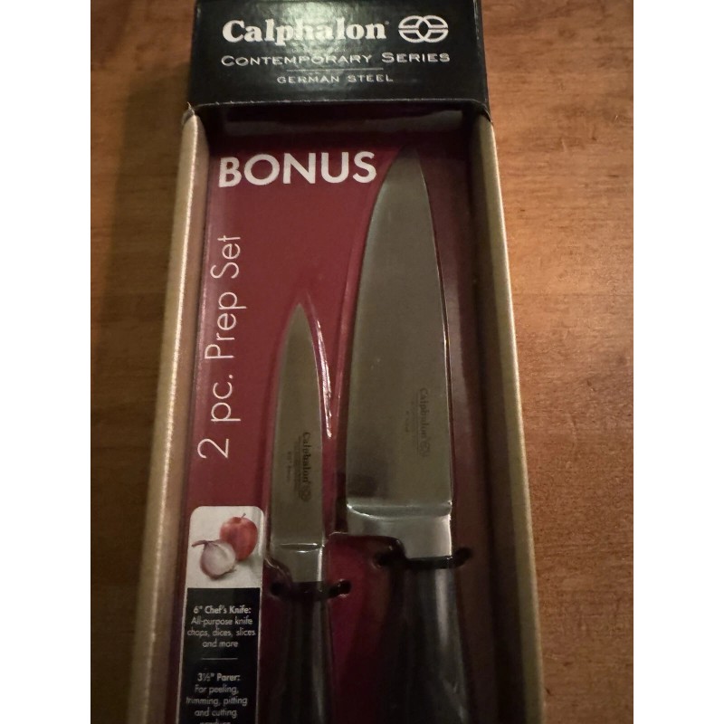 Calphalon 2 Piece Prep Knife Set ! Brand New In