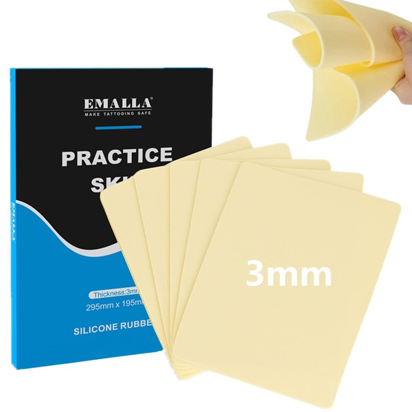 3mm Tattoo Skin Practice - 10Pcs Tattoo Fake Skin Thick