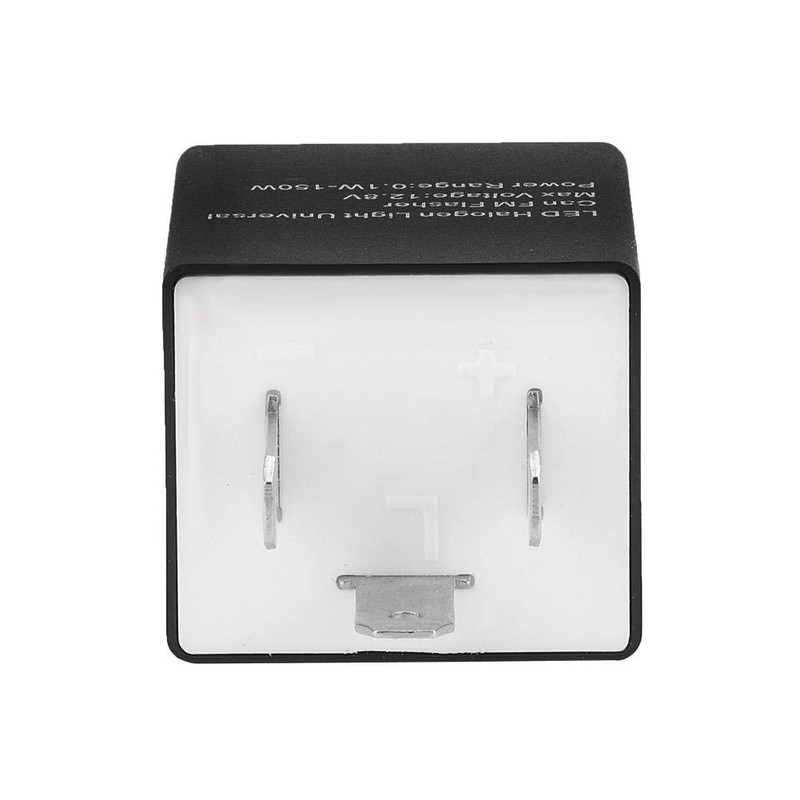 KIMISS 12V 24V 3-PIN LED ajustable Flasher Relé Intermitente intermitente