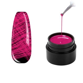 JAWSEU Luminous Spider Gel, Nail Art Spider Gel, DIY Design Point, with Gel Paint Design Nail Art Kit, Wire Drawing Nail Gel for Line, for Nail Art, 8 ml