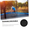 Kisangel 1pc Heavy-Duty Uv-Resistant Trampoline Replacement Mat Durable Round Jumping