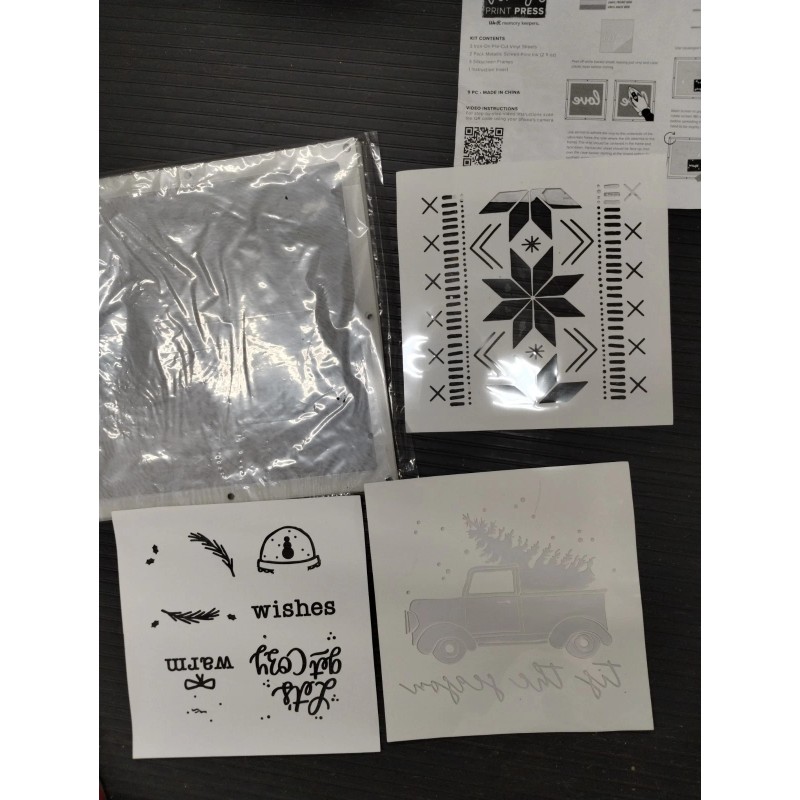 We R Memory Keepers Vinyl Print Press Kit - 2