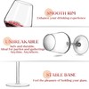 crayline Plastic Wine Glasses Set of 8(15oz) |Unbreakable Wine Glasses