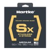 Hartke HSBSX450 SX Stainless Steel Bass Guitar Strings, Medium 4-String