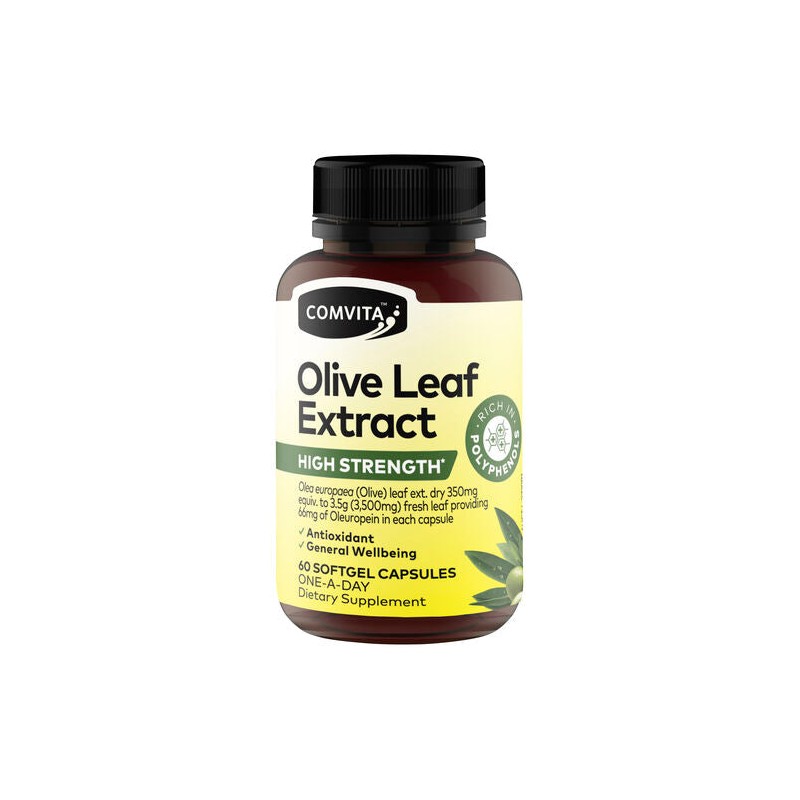 Comvita Olive Leaf Extract High Strength 60 Capsules