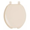 Foset Asiento Para Wc Redondo, Color Hueso Foset Awc-40h
