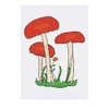 'Fairy Toadstools' Temporary Tattoo - Water Resistant, Skin-Safe, Non-Toxic Transfer
