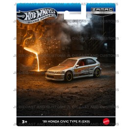 Hot Wheels Zamac EK9 Custom Premium Sized Card.