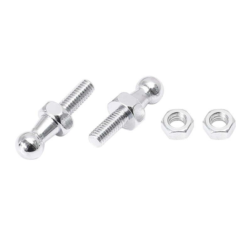 X AUTOHAUX 4 Set 10mm M6x15mm Ball Stud Car Gas