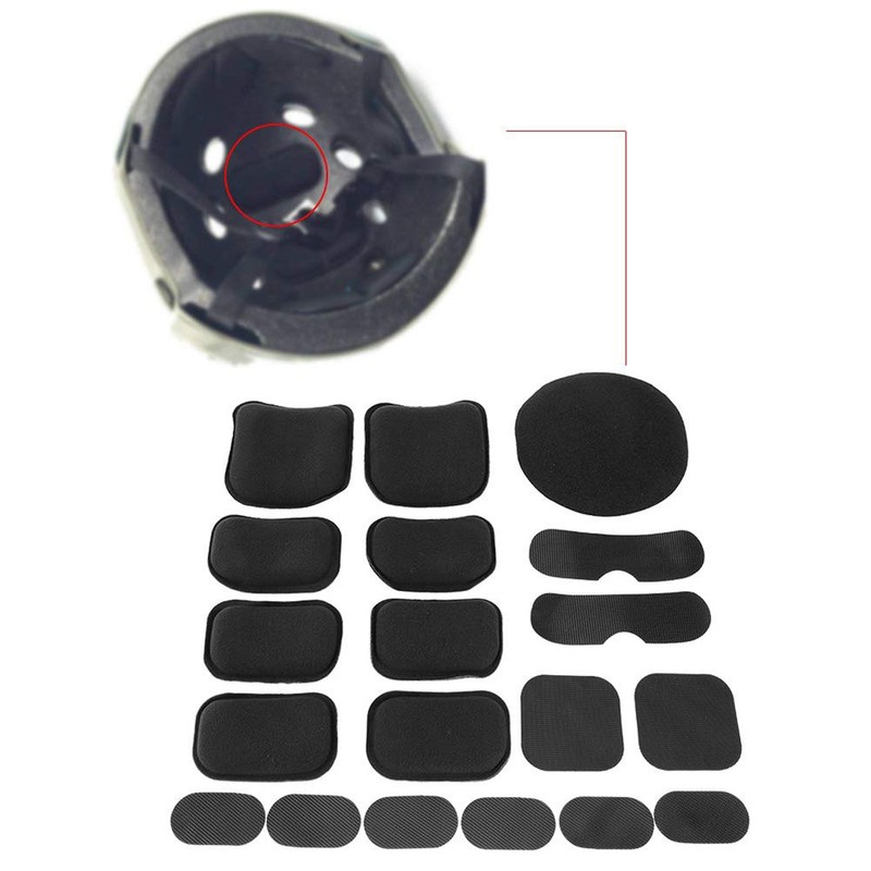 integrity.1 Helmet pad, 19 high-quality EVA foam pads, reduces helmet