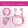 Snail Bands, 2 Pieces with 2 Mask Brushes, Makeup Bands