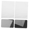 Operitacx 20pcs Paper Sleeves Sheet Protectors Bulk Binder Pockets Paper