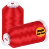 New brothread - 2 Huge Spools 5000M Each Polyester Embroidery