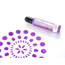 Tsukineko Stazon Studio Glaze Bottle, Gold