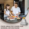 Blushtier 12pcs 6 Sizes Stainless Steel Food Storage Container with