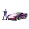 Jada 253255020 Joker 2009 Chevy Corvette Stingray 1:24 escala DIE-Cast