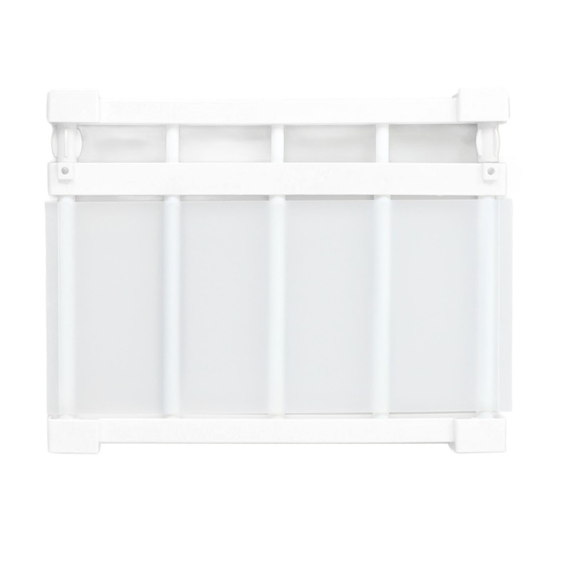 Tension Rod Shelf 14.2 Inch Width Nail Free Expandable Storage