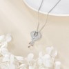 YONFQE Phoenix Necklace S925 Sterling Silver Rising Phoenix Pendant Jewelry