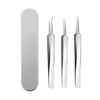 Precision Tweezers, Extra Fine 0.01 inch (0.3 mm), Single Item,