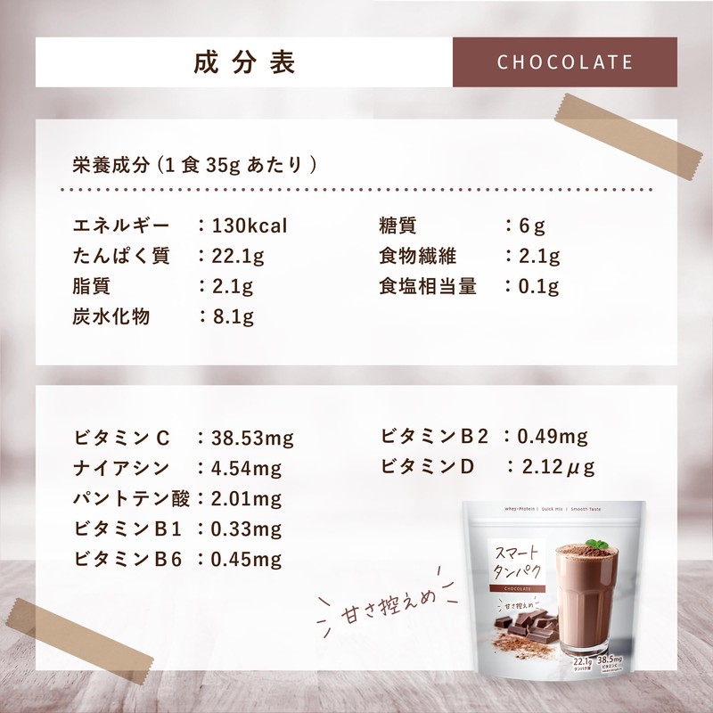 スマートタンパク プロテイン チョコ味 人工甘味料不使用 800g アミノ酸スコア100 国内製造 甘さ控えめ 女性用 ゆう先生