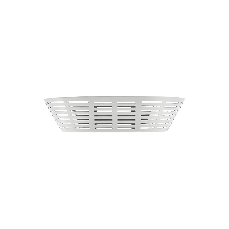 Braisogona Bella Stainless Steel Oval Basket, 21 x 31 cm,