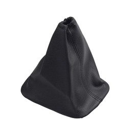 Yoegerery PU Leather Black Car Manual Type Gearshift Lever Dustproof Cover Set for to-yo-ta Co-ro-lla 2007 2008 2009 2010 2011 2012 2013 (Gear Dust Cover)