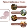 schone Summer Party Paper Plates – 10 Pack 23cm Gingham
