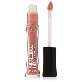 L'Oréal Paris Infallible 8 HR Pro Gloss, Coral Sands, 0.21 fl. oz.