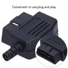 Universal Car OBD2 16 Pin Connector OBD-II Diagnostic Plug Plug