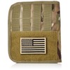F-Style F-SD010470-008 Strategic Pouch with American Stars and Stripes Embroidered