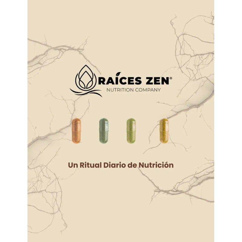 Selenio Zinc 120 Caps Raíces Zen Antioxidante Defensas Sabor