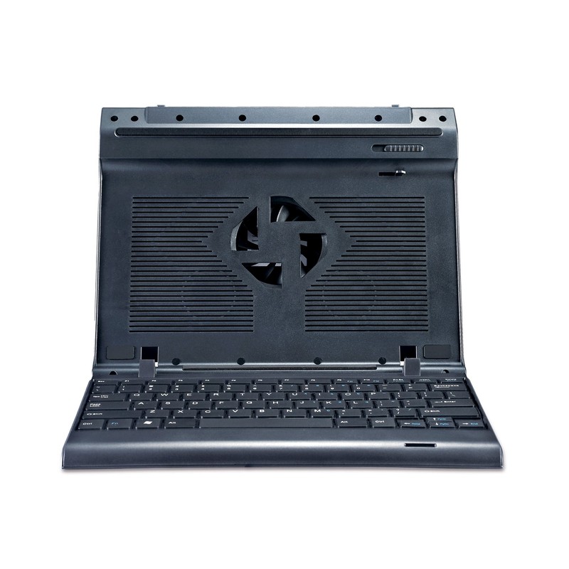 2Cool Pro-Cooling Stand with Keyboard for Mac/PC (2C-SK02-BK)