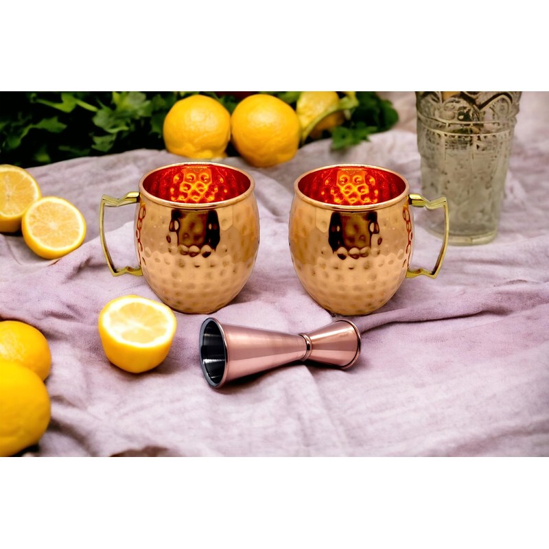 Akanksha Arts - Par de tazas Moscú Mule con un