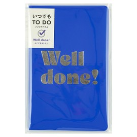 Greeting Life To Do Journal Planner Free Well Done CDBK-5 Blue