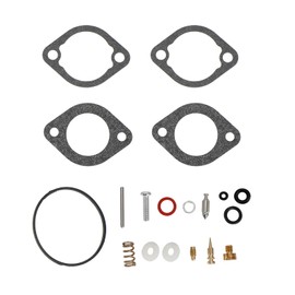 Artudatech Carburetor Rebuild Kit 15004-0953 15003-2035 Fit for Kawasaki 610 600 SX Mule 2005-2017, for Kawasaki 600 SX Mule 2005-2017