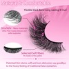 Mink Lashes Fluffy 20mm Faux Mink Lashes Cat Eye Big