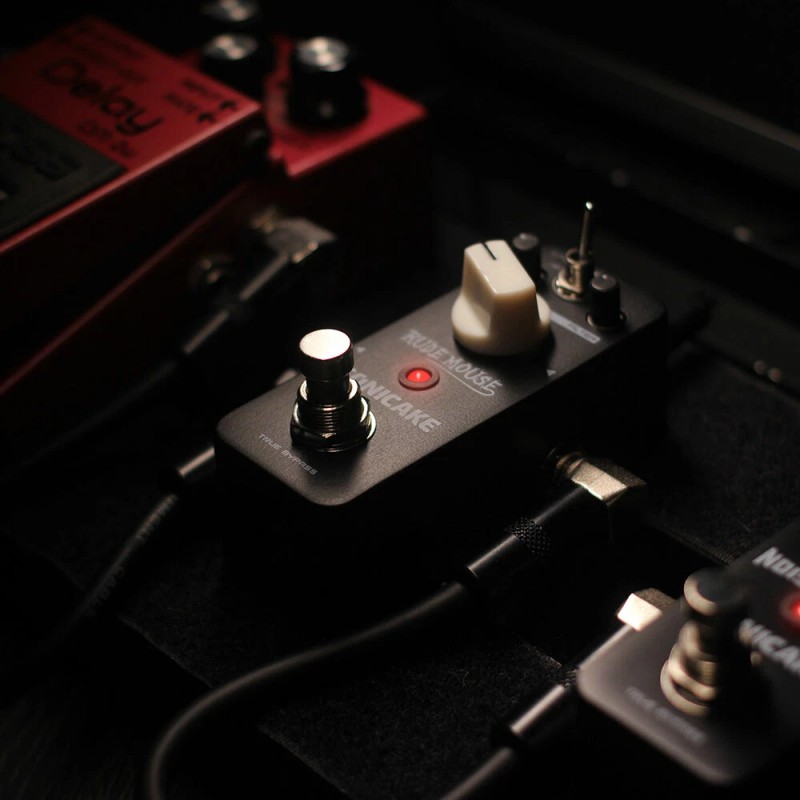 SONICAKE Rude Mouse True Bypass Underground Overdrive Distortion Pedals +9V