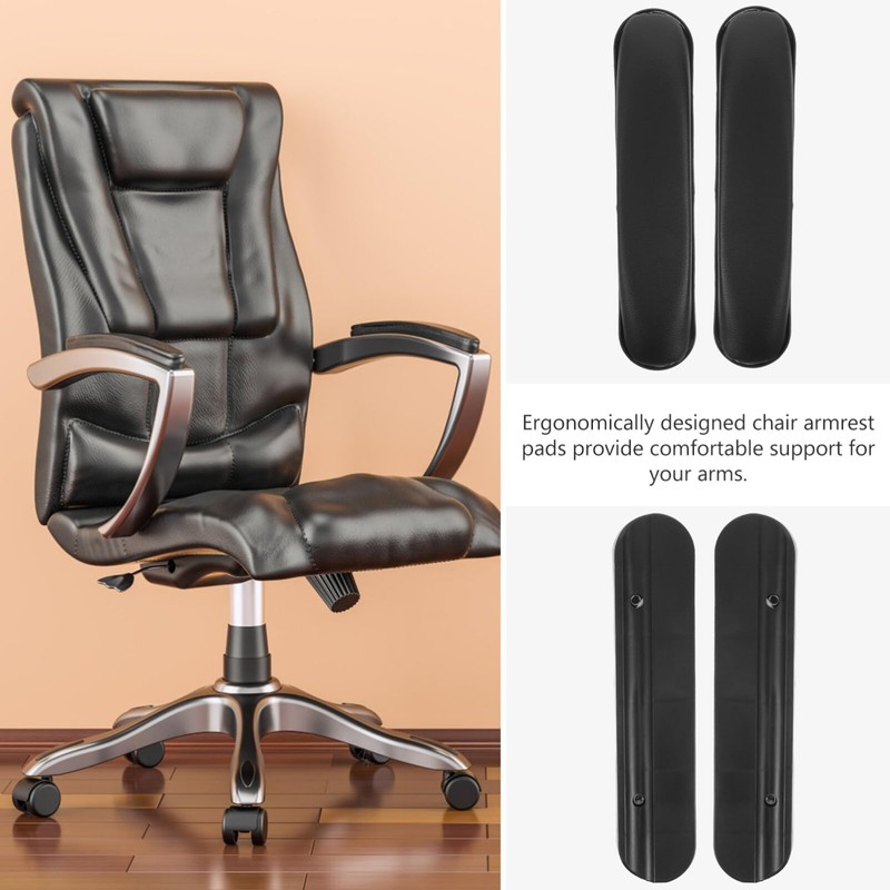 iplusmile 2pcs Wheelchair Armrest Pads Comfortable Replacement Cushions for Wheelchair