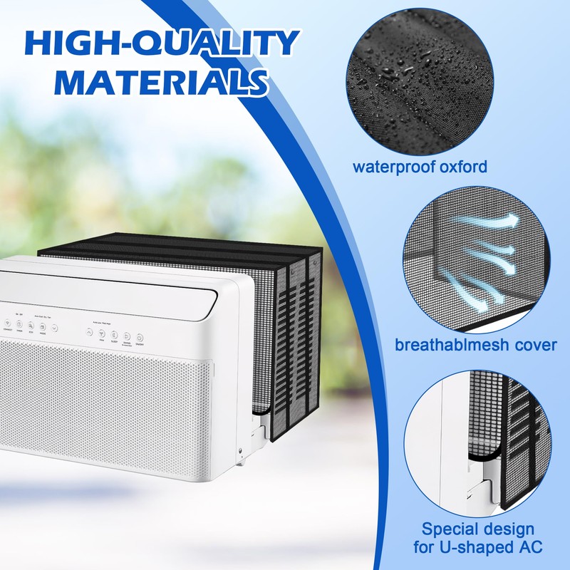 Windspeed U Shaped AC Mesh Cover for Midea U Shaped